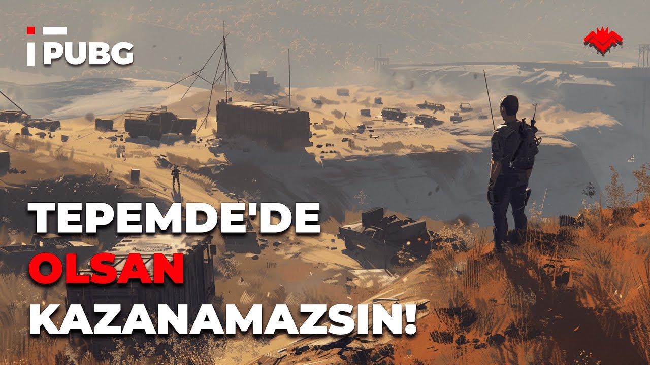 TEPEMDE DE OLSAN KAZANAMAZSIN! - #PUBG #SOLO
