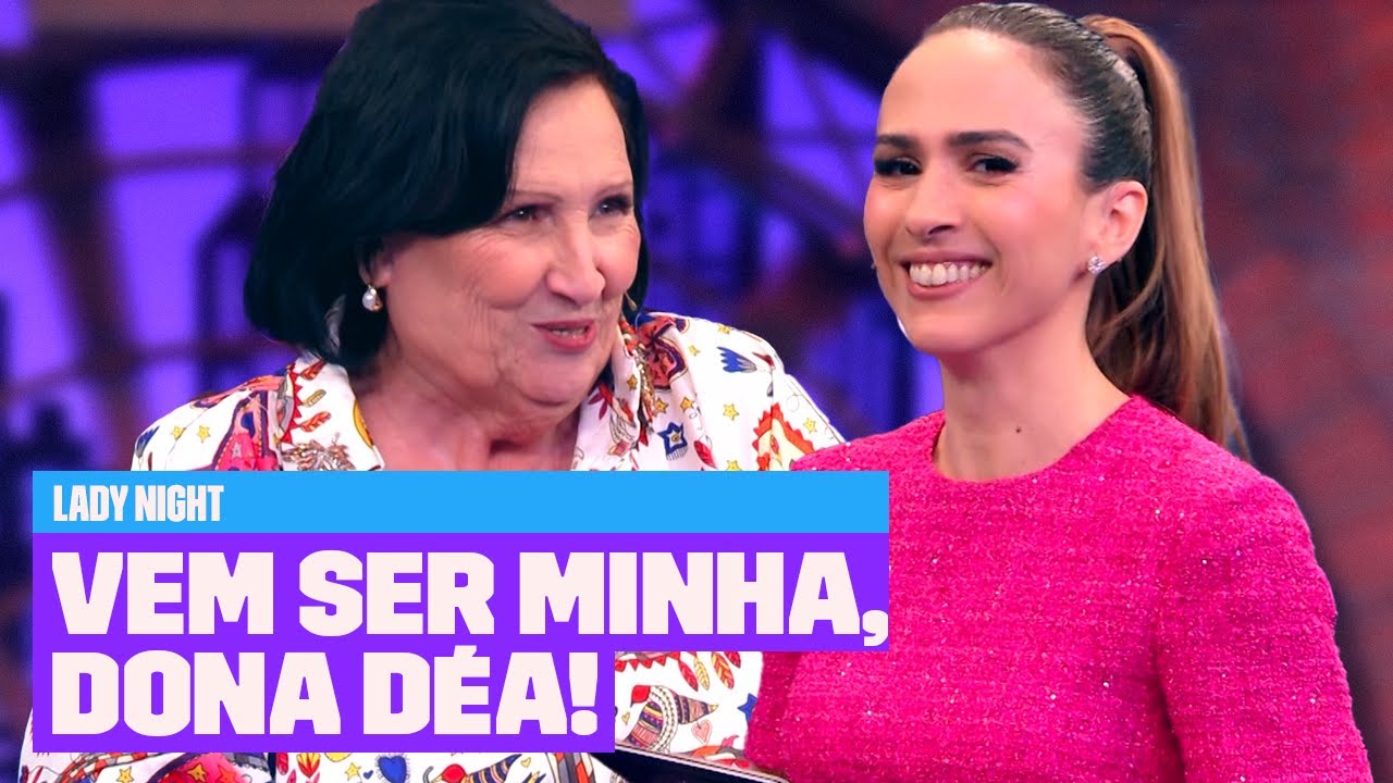 O AMOR TÁ NO AR! Dona Déa escolhe pretendente 💖 | Lady Night | Multishow