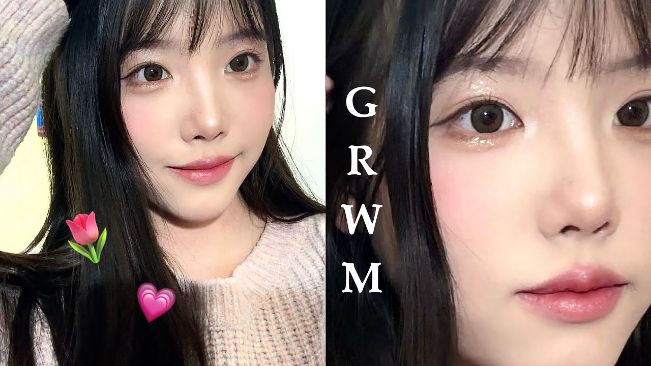 春天溫柔韓系妝容🌷💗化妝教學/新手化妝🫶🏻#grwm #makeup