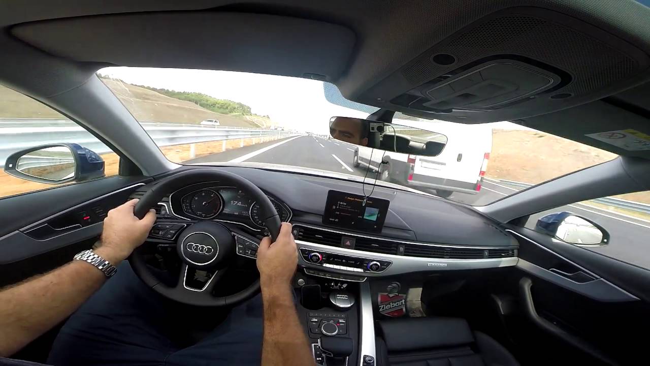 Audi A4 B9 2.0 Tdi 190 Hp Quattro Otoyol Sürüşü Ve Son Hız
