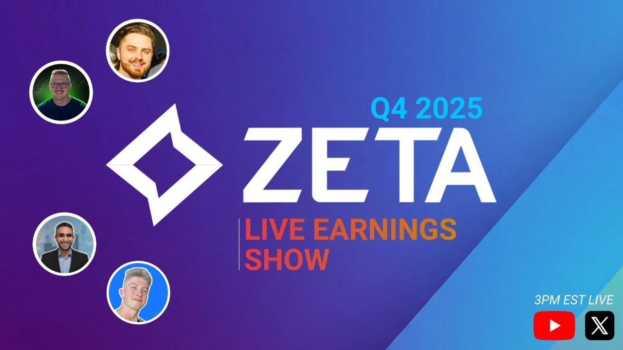 🟢 $ZETA Earnings LIVE