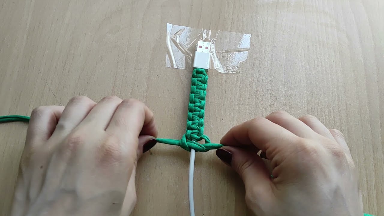 KULAKLIK ŞARJ KABLOSU ÖRGÜ YAPIMI !! DIY KENDİN YAP