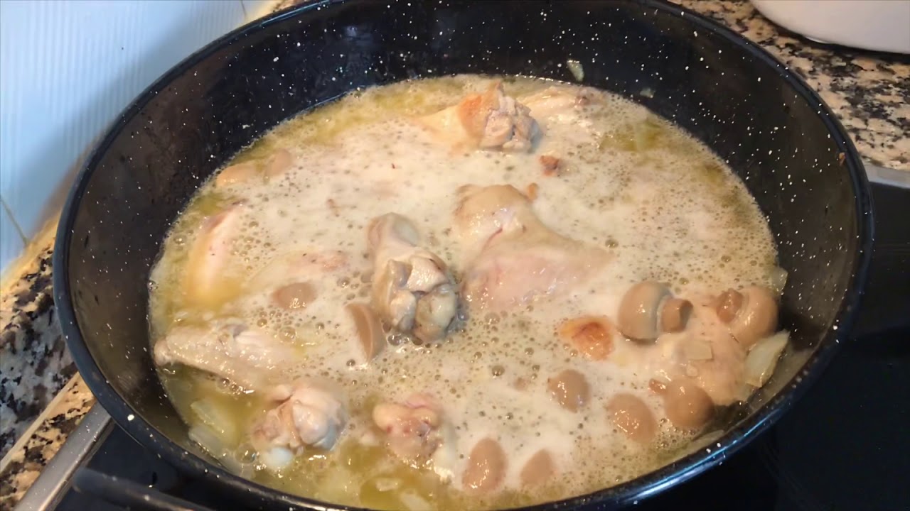 Pollo a la cerveza