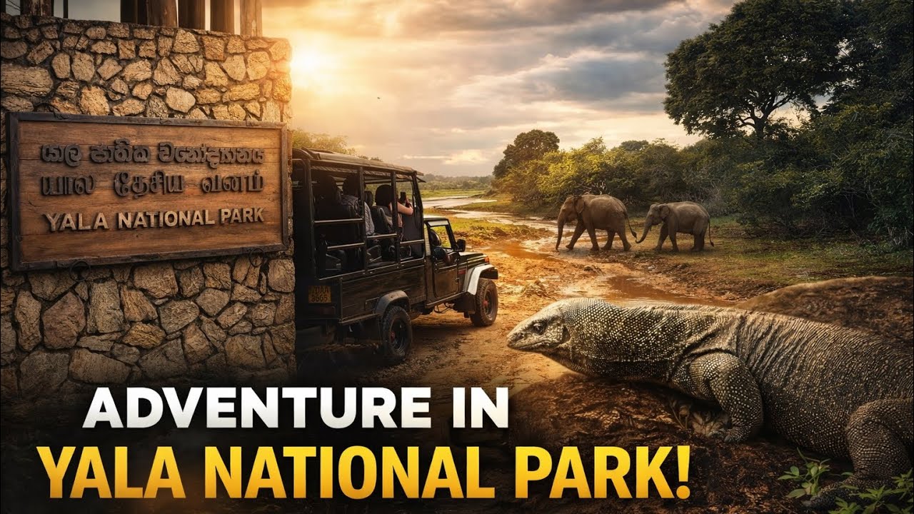 Yala national park safari #vlog 