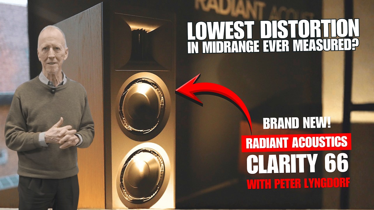 Новая акустическая система Radiant Acoustics Clarity 66 с Питером Лингдорфом. Самый низкий уровен...