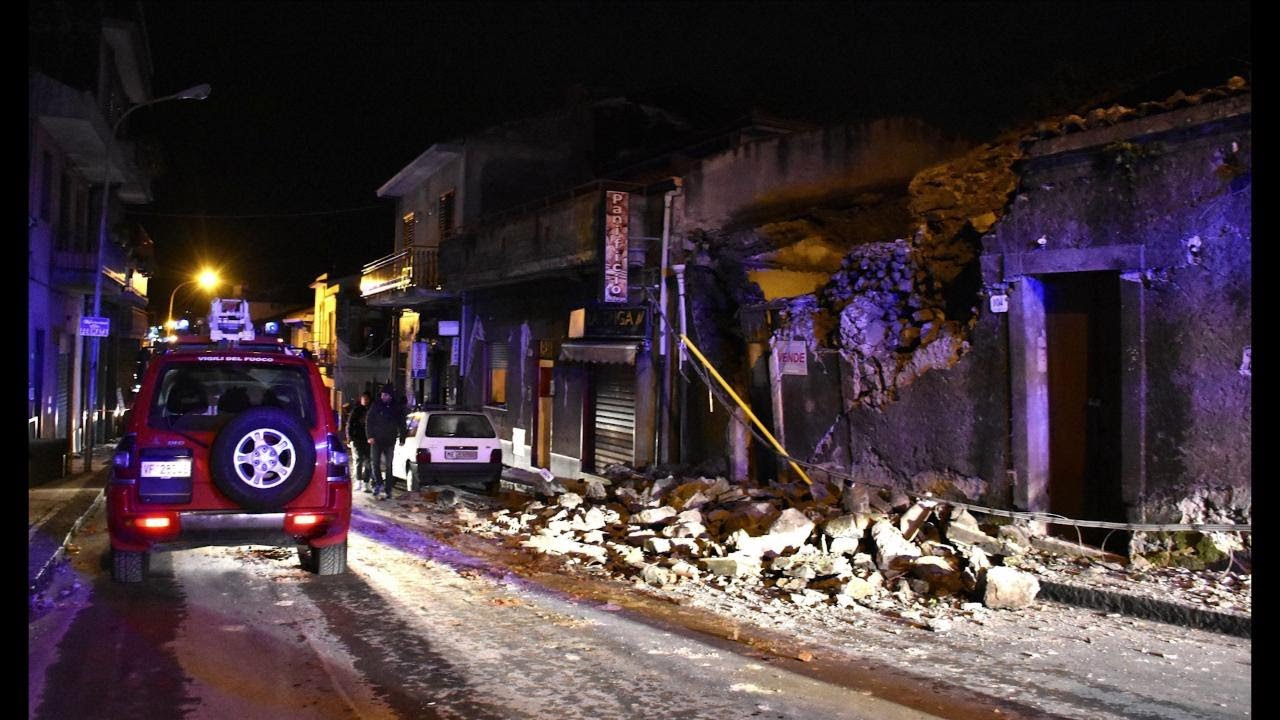 Etna, terremoto Catania, il volontario della Croce Rossa: 