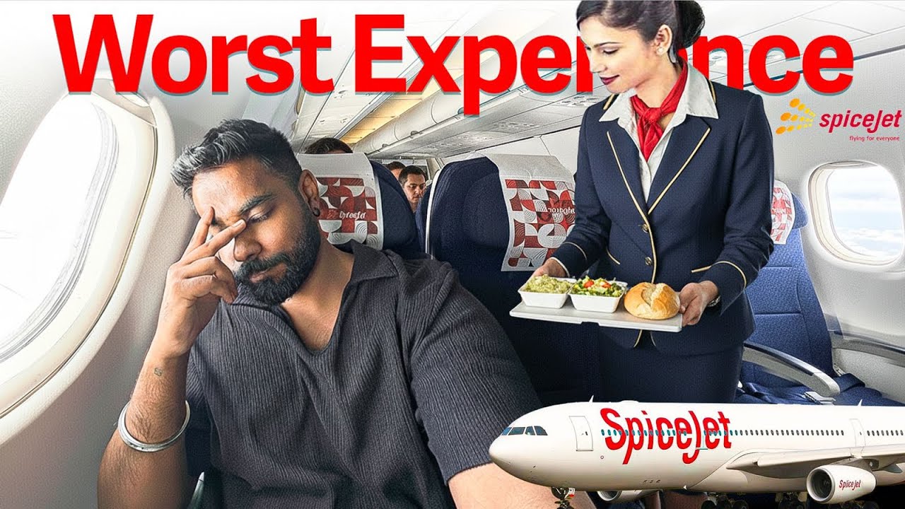 I Tried SpiceJet&rsquo;s &ldquo;New&rdquo; A340 flight to Delhi&hellip; Biggest Aviation NIGHTMARE!