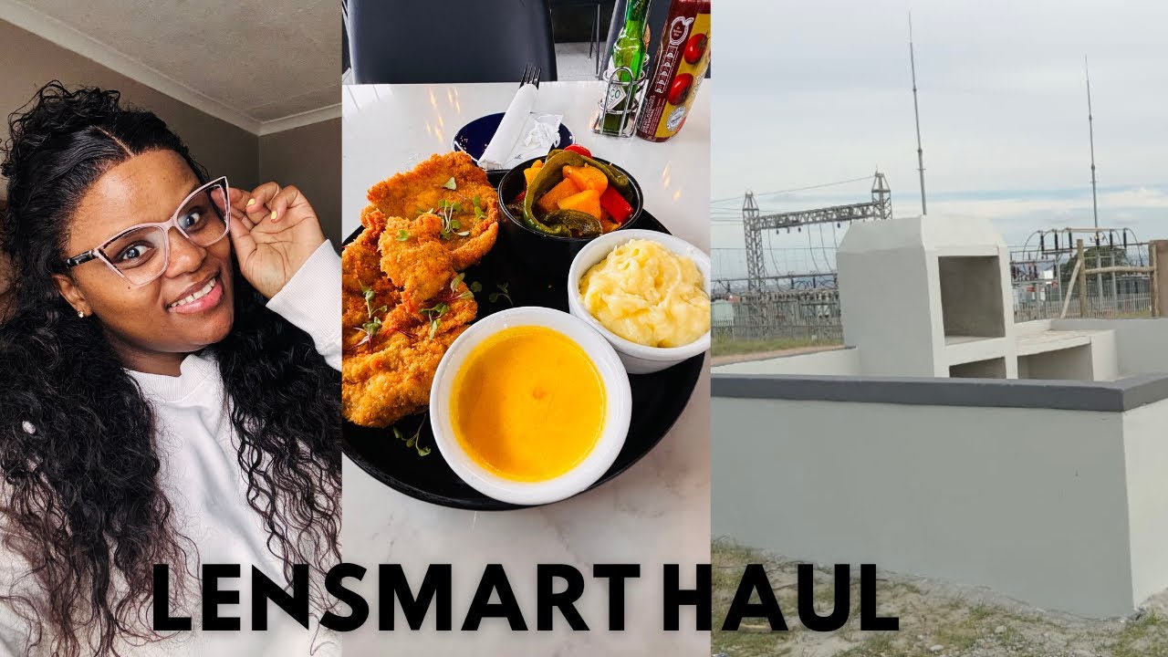 LENSMART HAUL | CHIMNEY CAP/ COWL BOLT | SNEAK PEEK INTO OUR BRAAI AREA/ IZIKO 