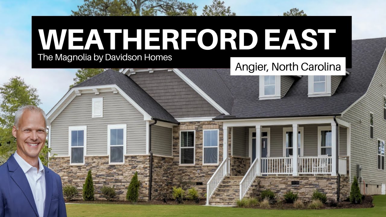 The Magnolia by Davidson Homes | Weatherford East - Angier, NC | 2,524 SF | 3 Bed | Expandable Ranch