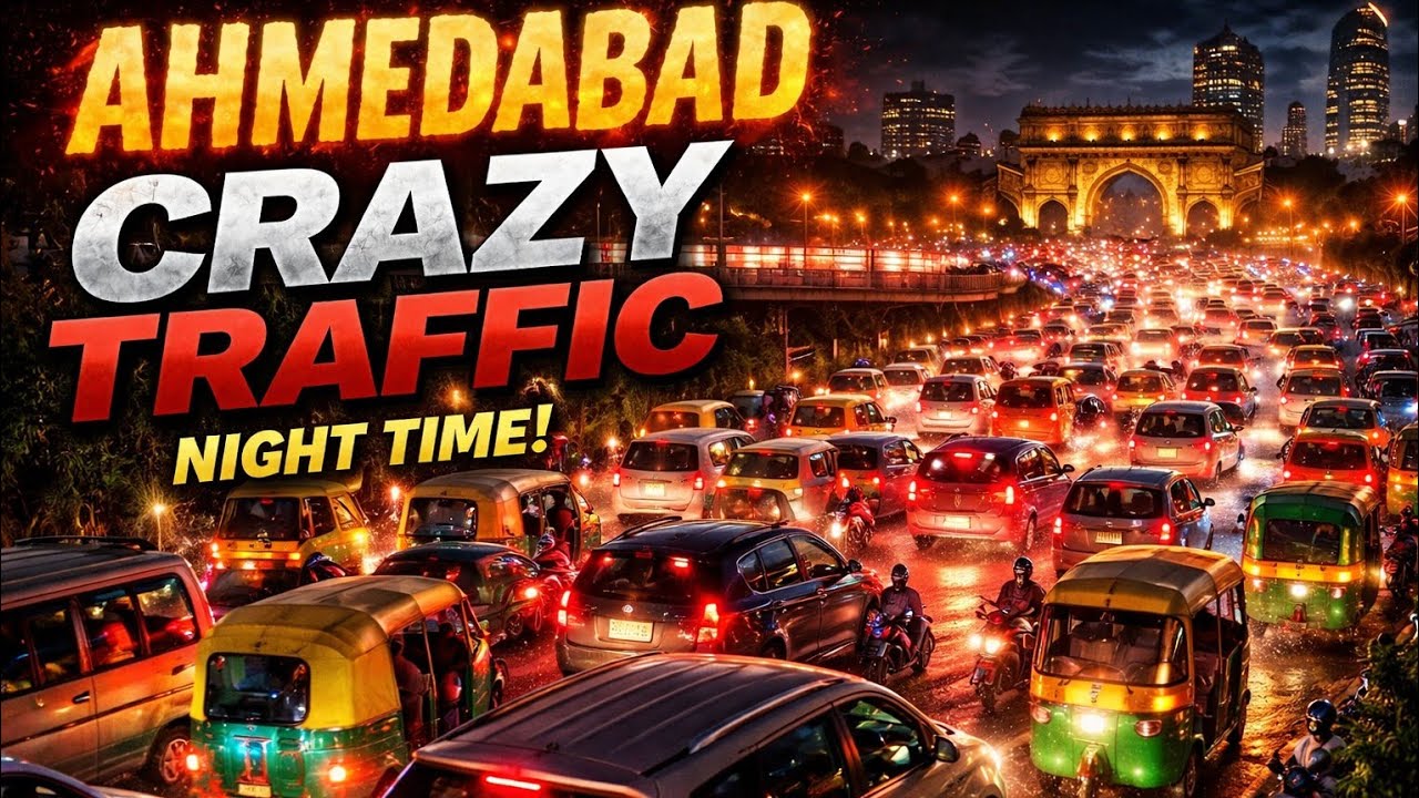 Ahmedabad Crazy Traffic #live #longdrive #car #nightout #viral #vlog #shorts #kknimoj #travel