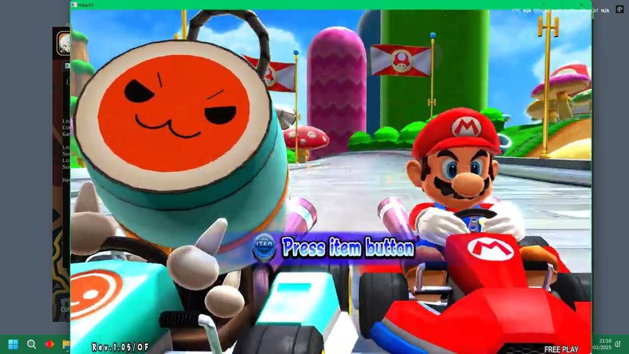 MARIO KART ARCADE GP DX USA 1.5.0 - BOWSERS CASTLE EXPERT END CREDITS 2025 4K UK ARCADES TEKNOPARROT