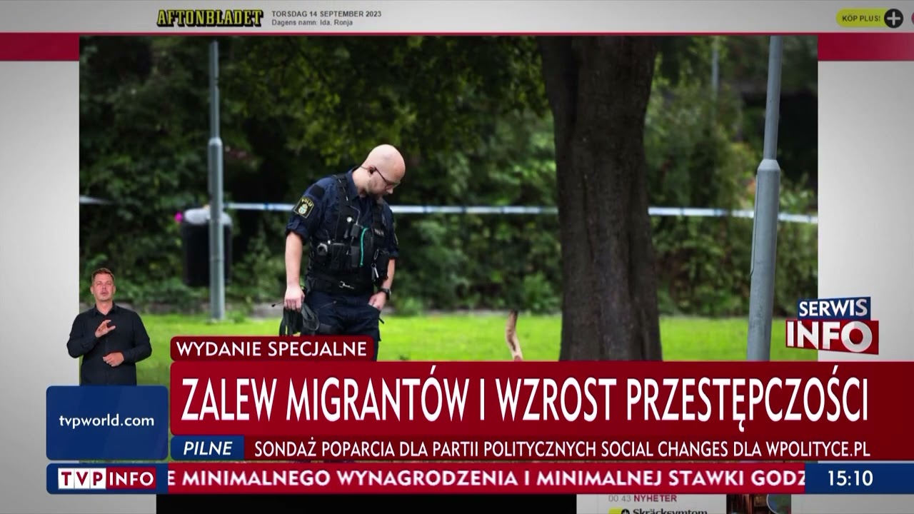 Fala przemocy w Szwecji