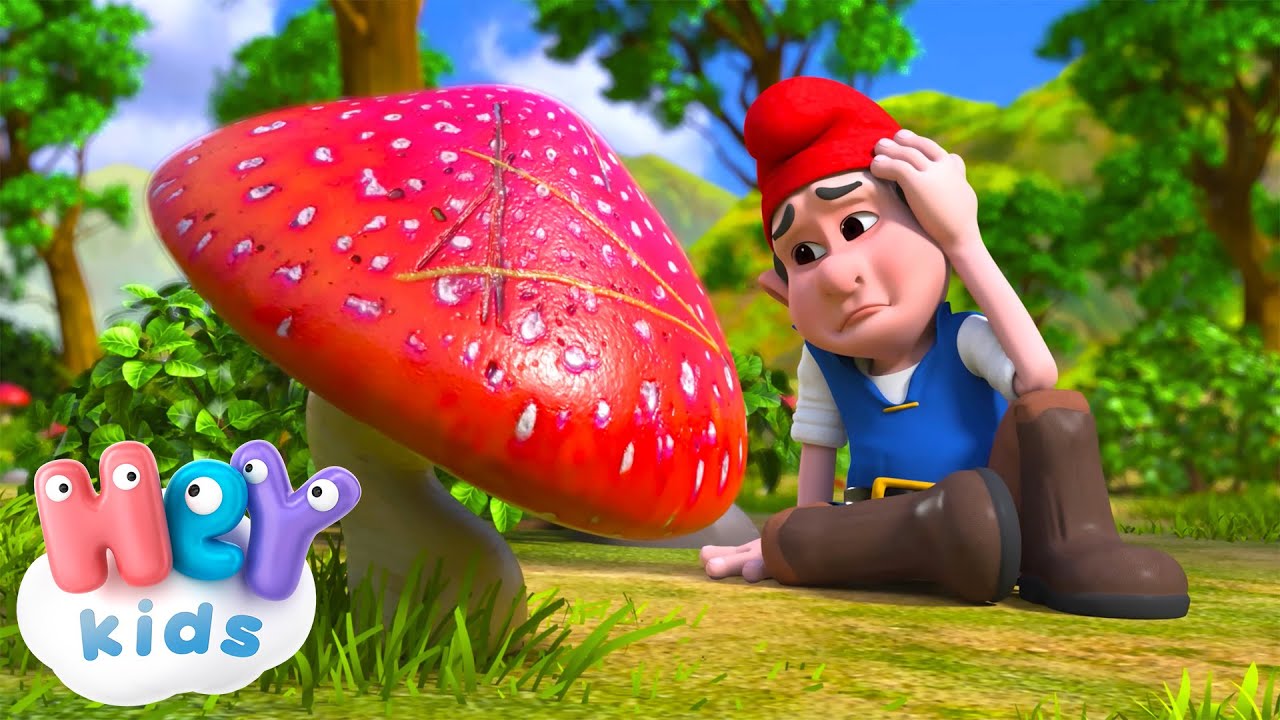 En un hongo rojo 🍄 | Canciones para Ni&ntilde;os | HeyKids - Canciones infantiles