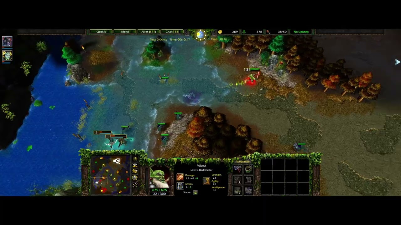 ORC ABUSE VS ELF | BATS, BM HARAS, TOWERS | WARCRAFT 3