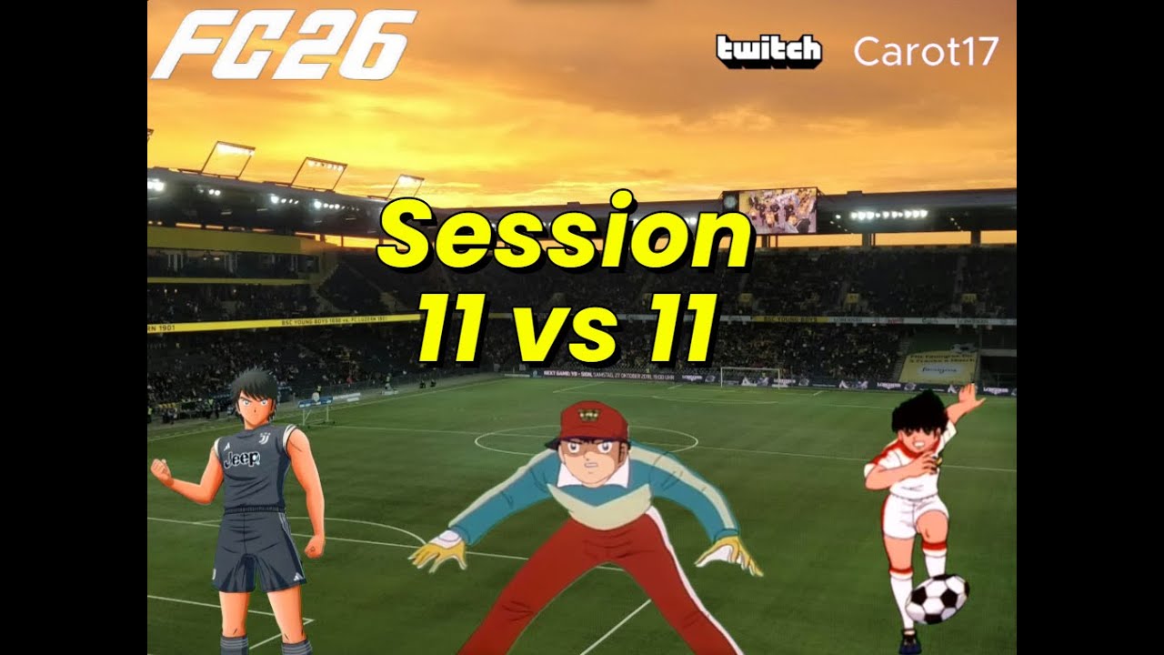 FC 26 Mode clubs 11 vs 11 : Intense Gaming, Session Compétition du 21/01/26.