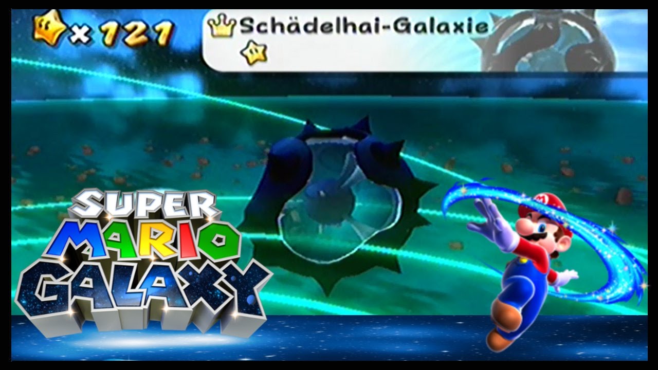 Super Mario Galaxy /28 [Mario] Maschinenraum /4 Schädelhai-Galaxie