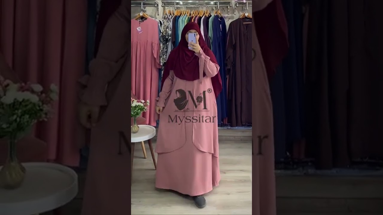طقم جواهر جديدنا لكن ✨ بثوب ريحانة كريب متوفر بالمقاسات جميع المعلومات باخر الفيديو 🥰