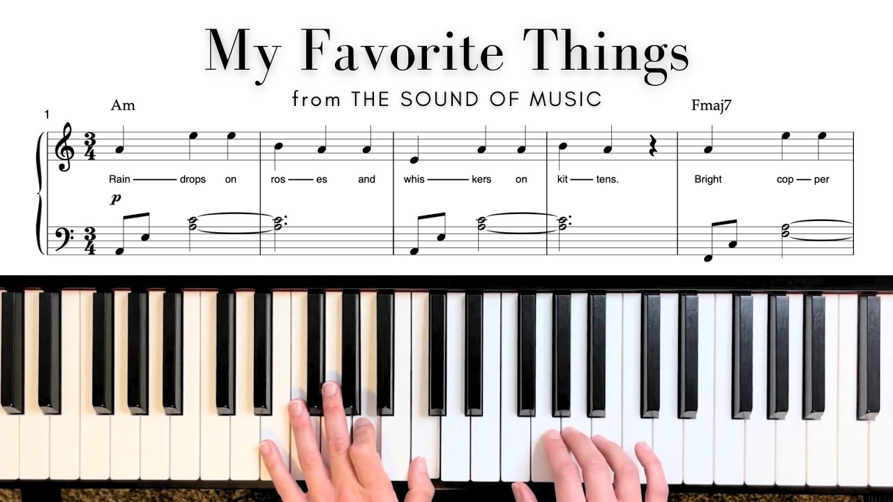 My Favorite Things - Piano Solo