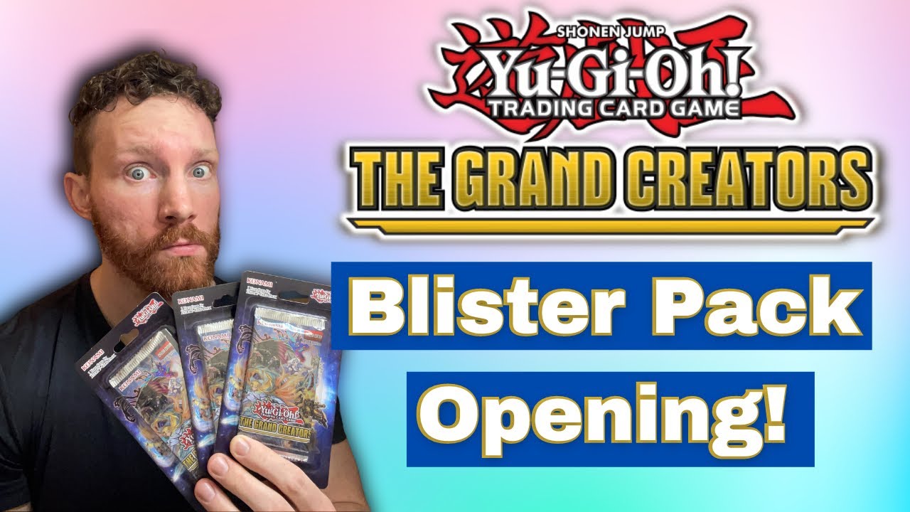 *NEW* Yugioh! The Grand Creators Blister Pack Opening!