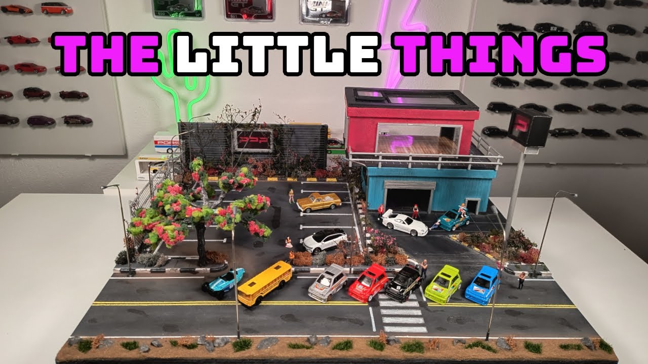 Diorama Throwback and another small April 2025 diecast Haul