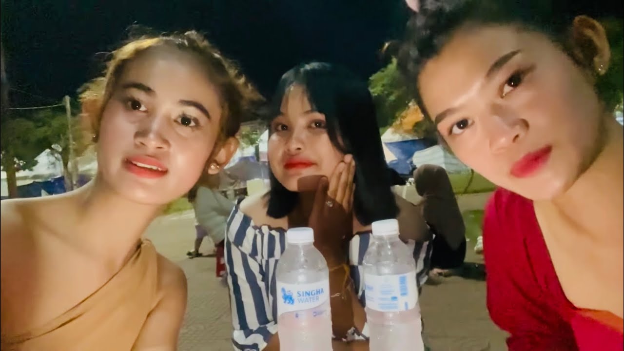 Experience a delightful night out in Battambang City during Khmer New Year