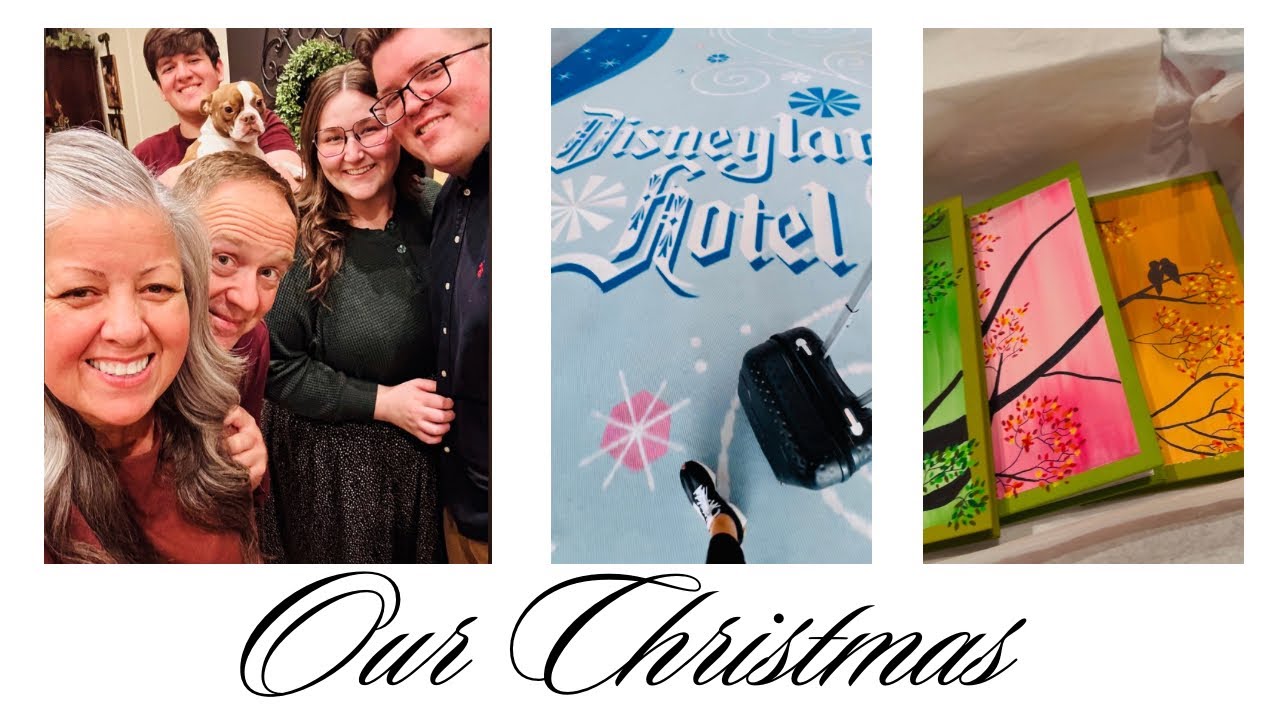 OUR CHRISTMAS SHENANIGANS! Christmas Trip - Christmas Eve - Plus a Beautiful DIY Gift Idea 2024