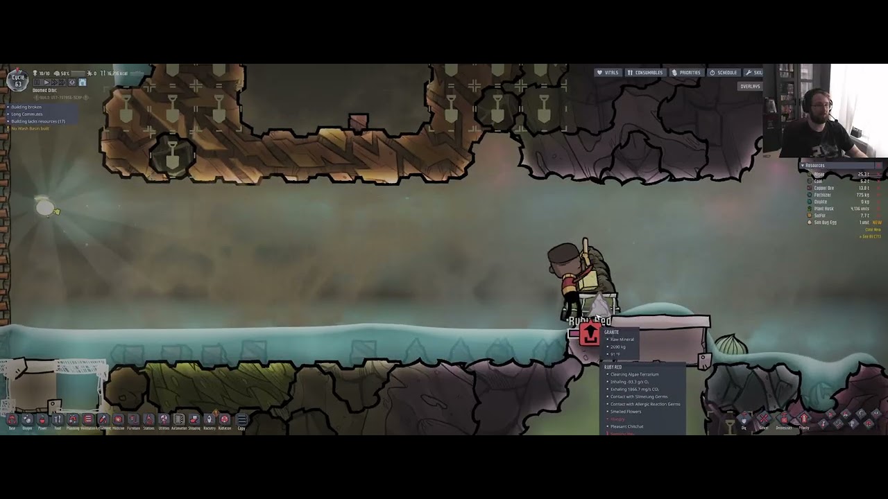 Oxygen Not Included DLC Scramble: Private Bedrooms For Everyone, Especially Scientist Lindsey Lohan!