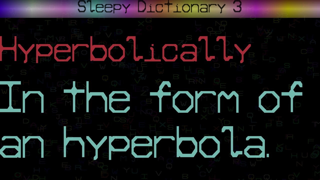 Sleepy Dictionary 3