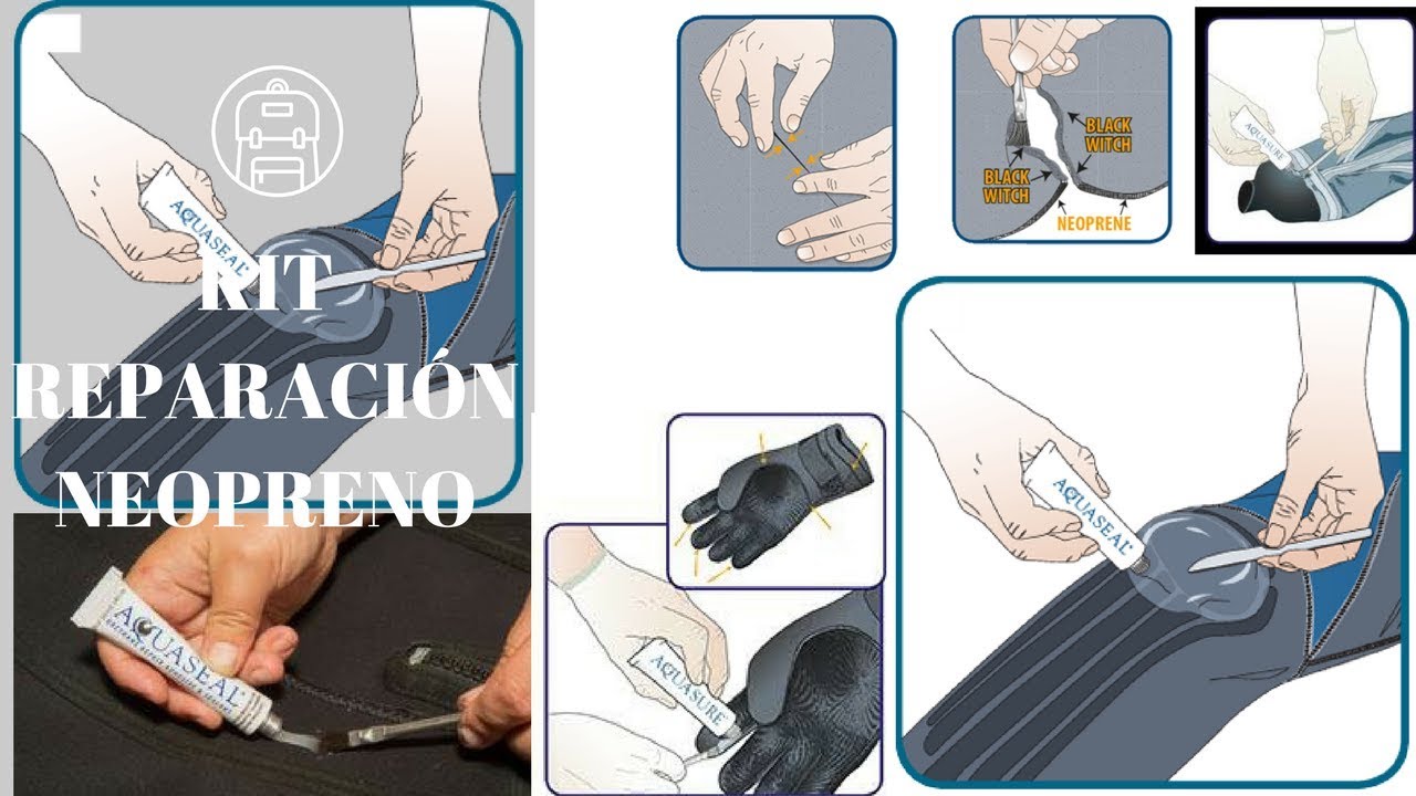 ¿CÓMO REPARAR UN NEOPRENO?