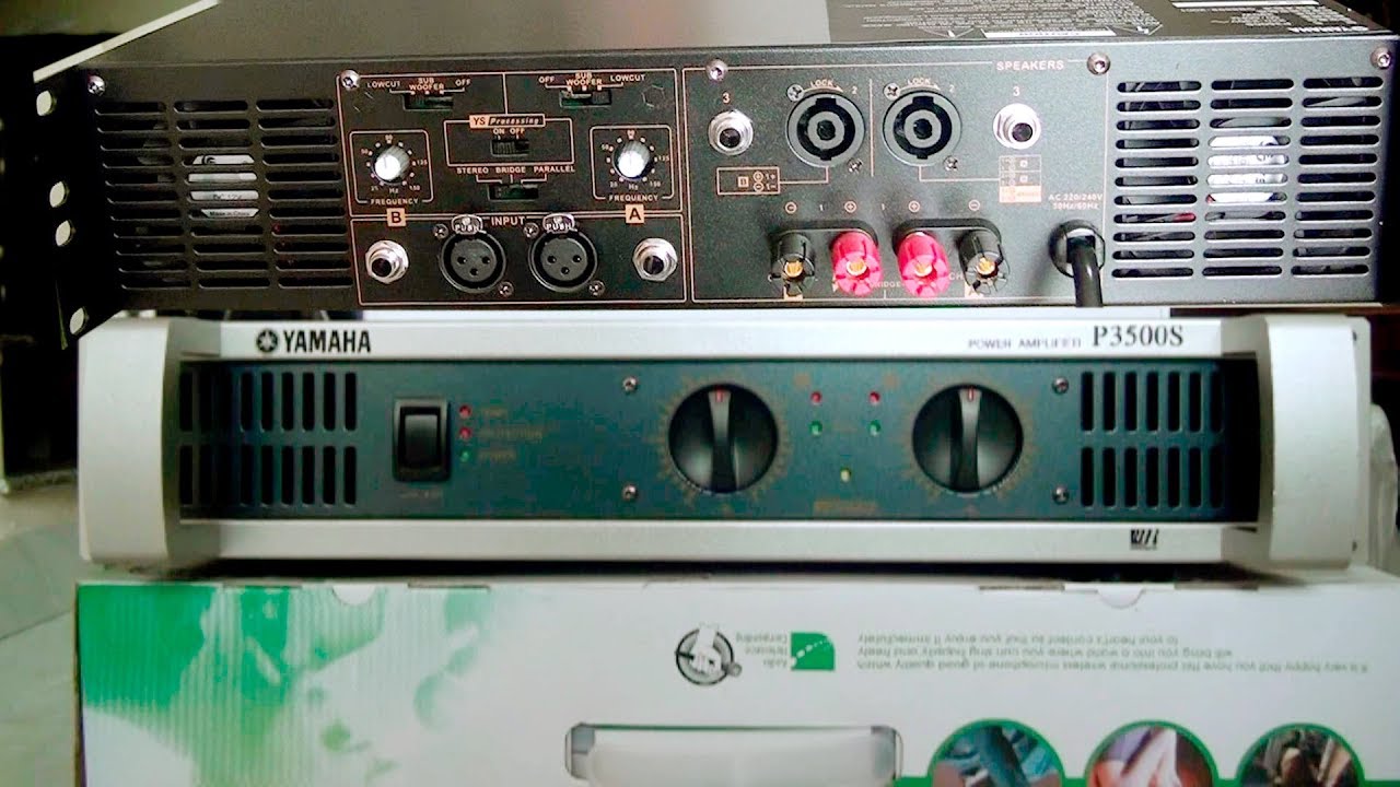 Cục Đẩỷ YAMAHA P3500S /Công suất 1800w