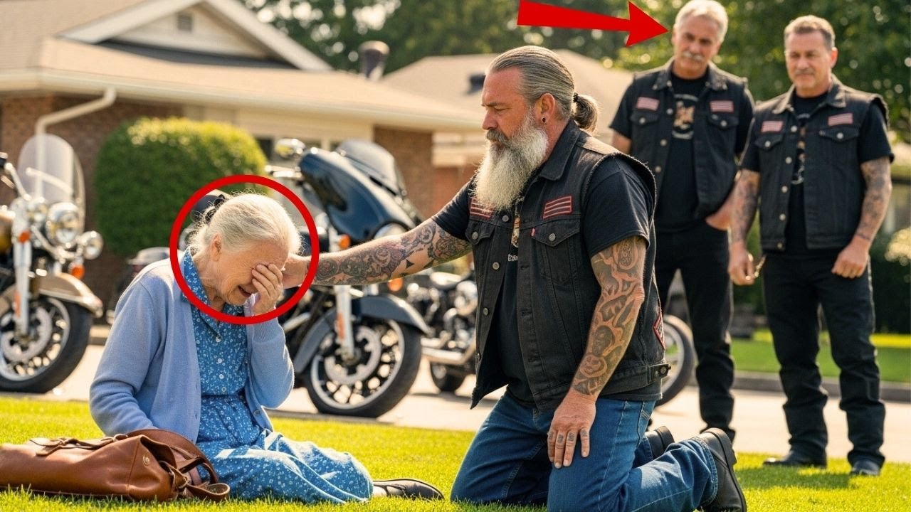 Okupas toman la casa de una viuda; lo que hacen los motociclistas al llegar es brillante