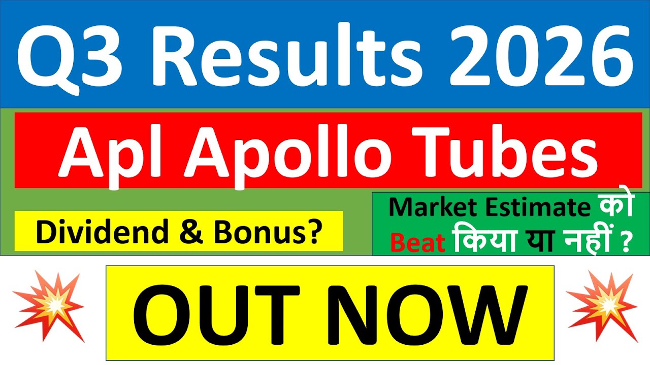 Apl Apollo Tubes q3 results 2026 | Apl Apollo Tubes results today | Apl Apollo Tubes Share News