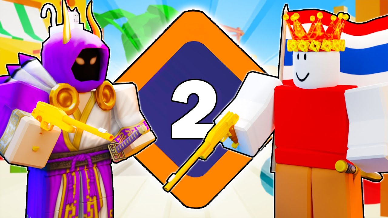 The BEST ORANGE TEAM DUO in Arsenal.. (Roblox Arsenal)