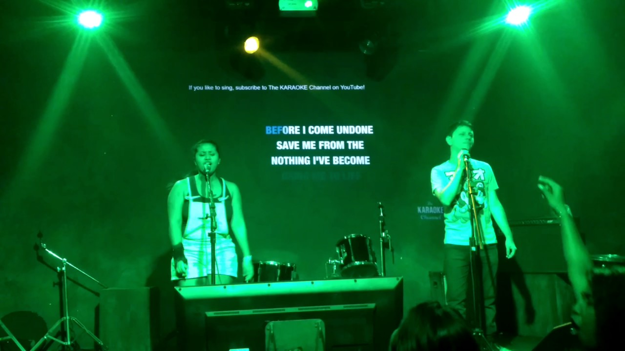 Noite de karaoke - Bring me to life - Evanescence