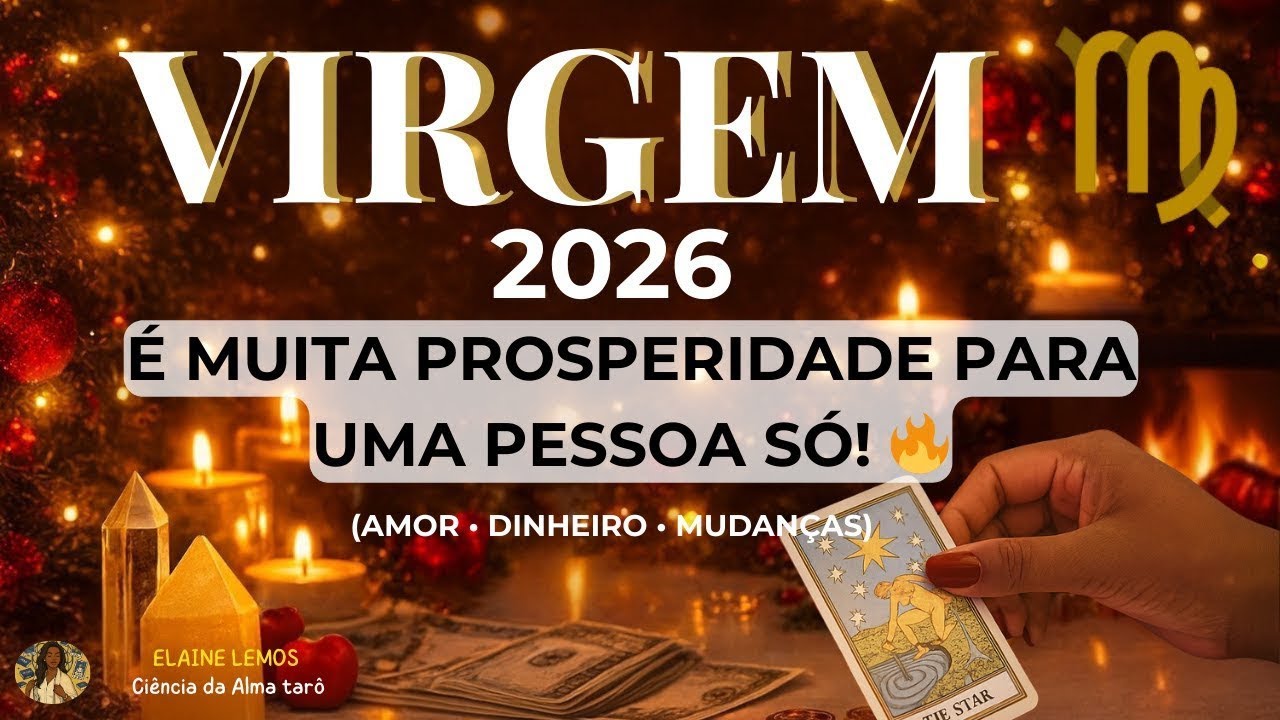 ♍ VIRGEM — 2026💰É MUITA PROSPERIDADE PARA UMA PESSOA SÓ! 🔥