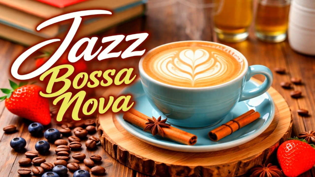 Morning Coffee Jazz ☀️ Smooth Bossa Nova Cafe Music for Study, Relax & Focus