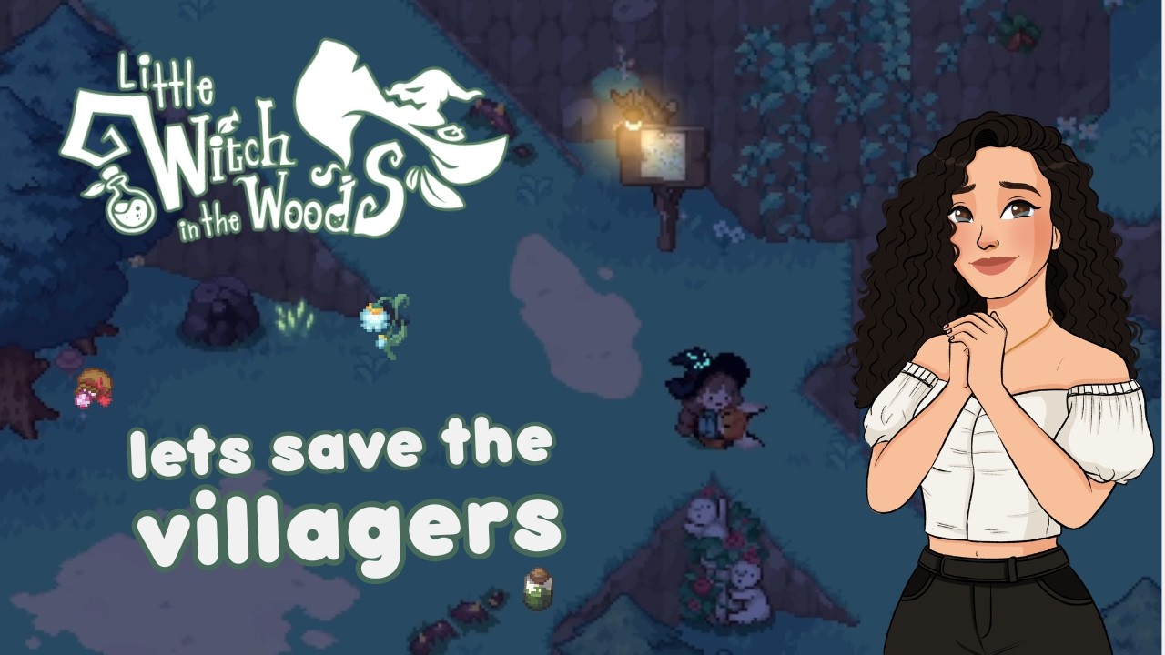 Saving The Cutest Little Fox | Little Witch In The Woods - Episode 2