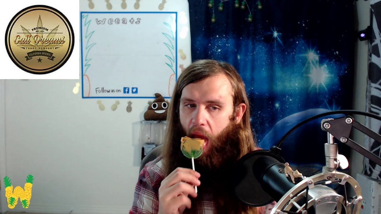 Marijuana Edible Review: Cali Dreams Candy Company Caramel Apple Lollipop 100 mg