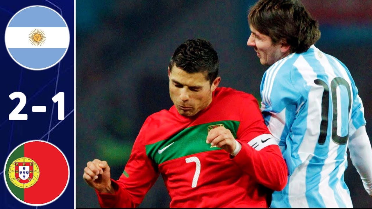 Argentina 2 × 1 Portugal (Messi - C.Ronaldo) Extended Highlight and all goals [Friendly 2011]