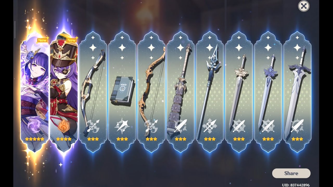 Crazy! 200+ wishes for Raiden shogun as a F2P | Genshin Impact