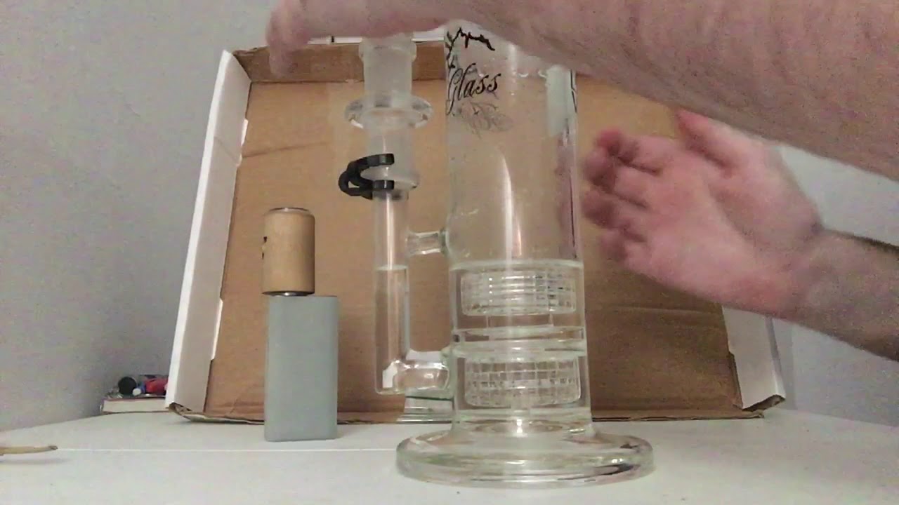 RBT splinter high temp extraction through a water pipe