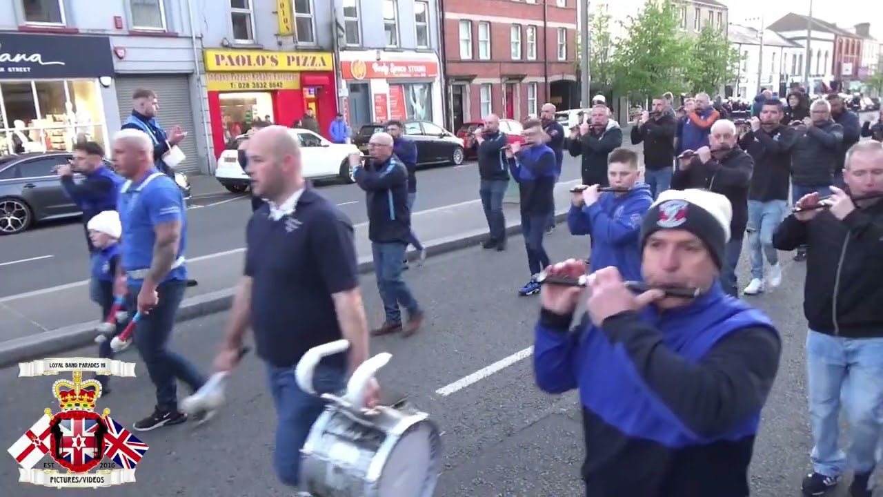 Ballynahinch Protestant Boys FB @ Craigavon Protestant Boys FB Parade 2025