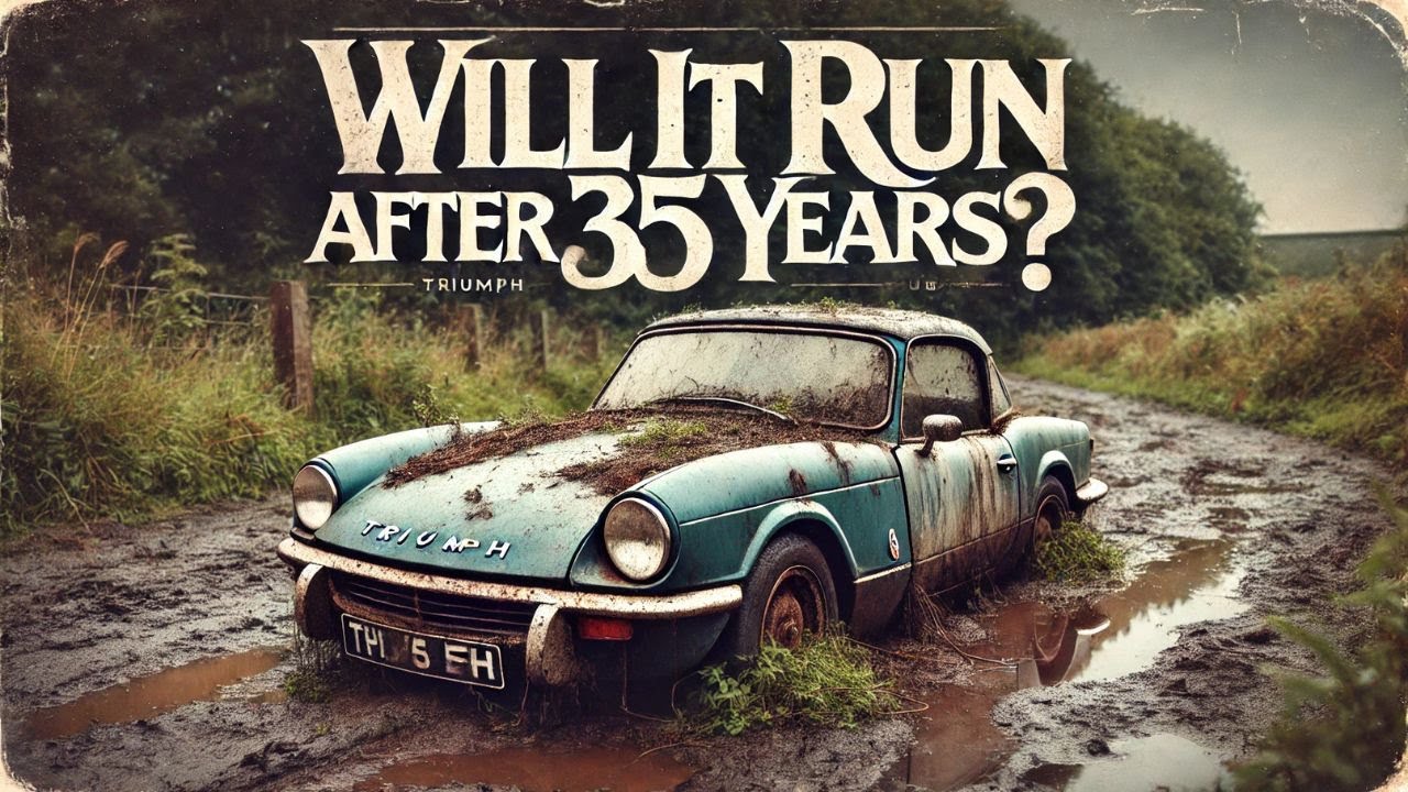 35 Ans d’Abandon pour cette TRIUMPH SPITFIRE 1500FH… VA-T-ELLE VRAIMENT REPRENDRE VIE ?! 😵‍💫🚗💨