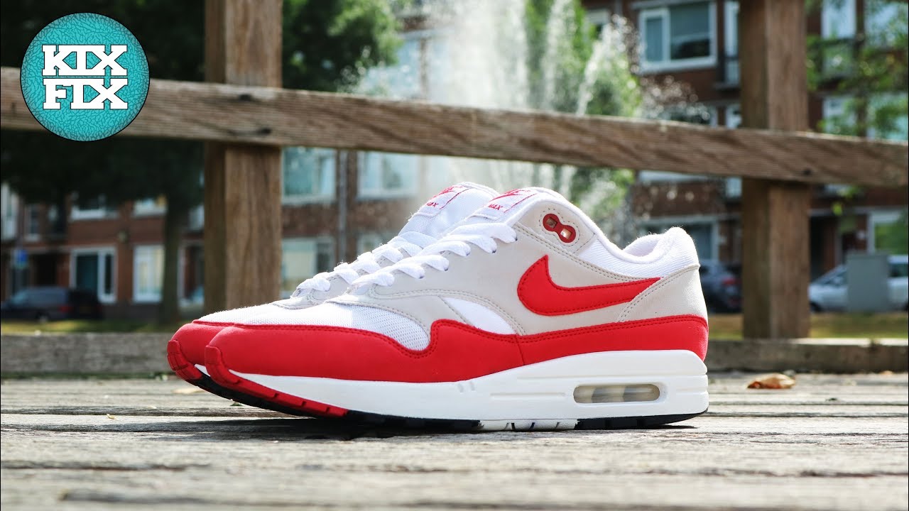 Nike Air Max 1 Anniversary OG Red Full Restoration KixFix