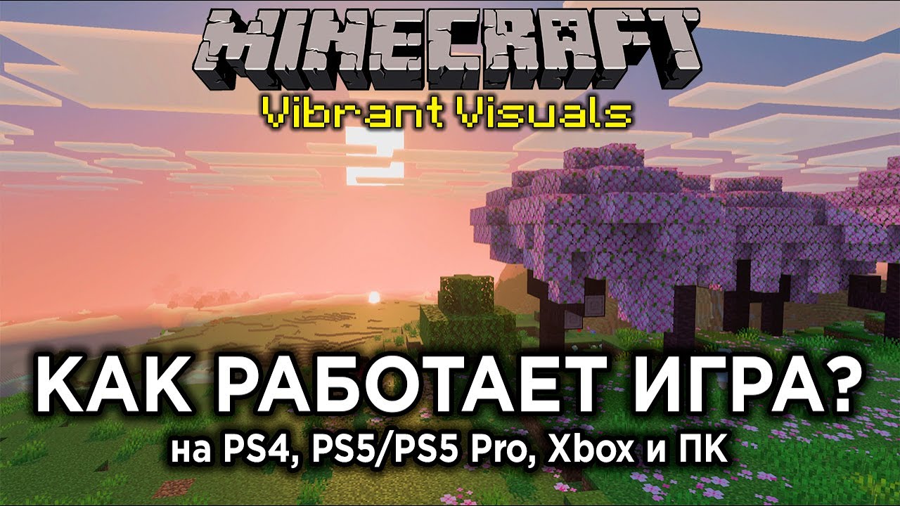 КОНСОЛИ ТЕПЕРЬ НЕ ТЯНУТ MINECRAFT? — Обзор графики Vibrant Visuals на PS4, PS5/PS5 Pro, Xbox и ПК