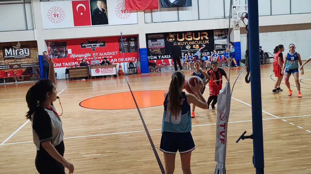 09.01.2026 İçdaş Sk-Çanakkale Basketbol Sk U14 Kız Basketbol Maçı