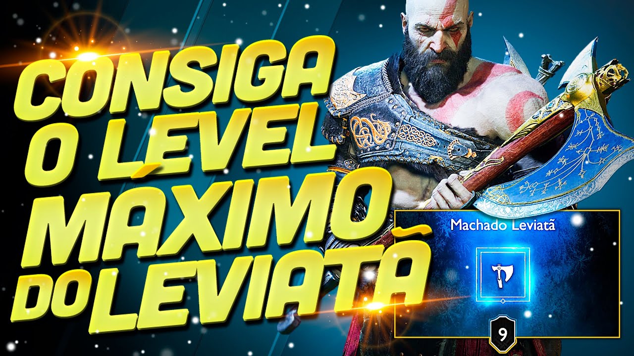 COMO DEIXAR O MACHADO LEVIATÃ NO NÍVEL 9 EM GOD OF WAR RAGNAROK - TODAS AS CHAMAS CONGELADAS