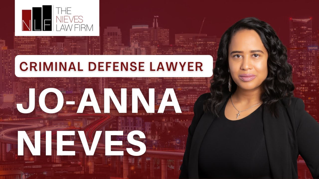 Meet Oakland Criminal Lawyer Jo-Anna Nieves | The Nieves Law Firm