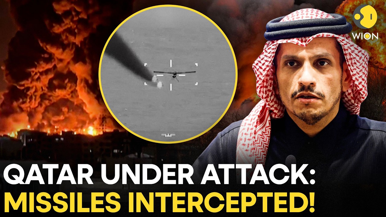 Qatar Major Missile Attack Intercepted: Explosions Rock Doha | WION Originals