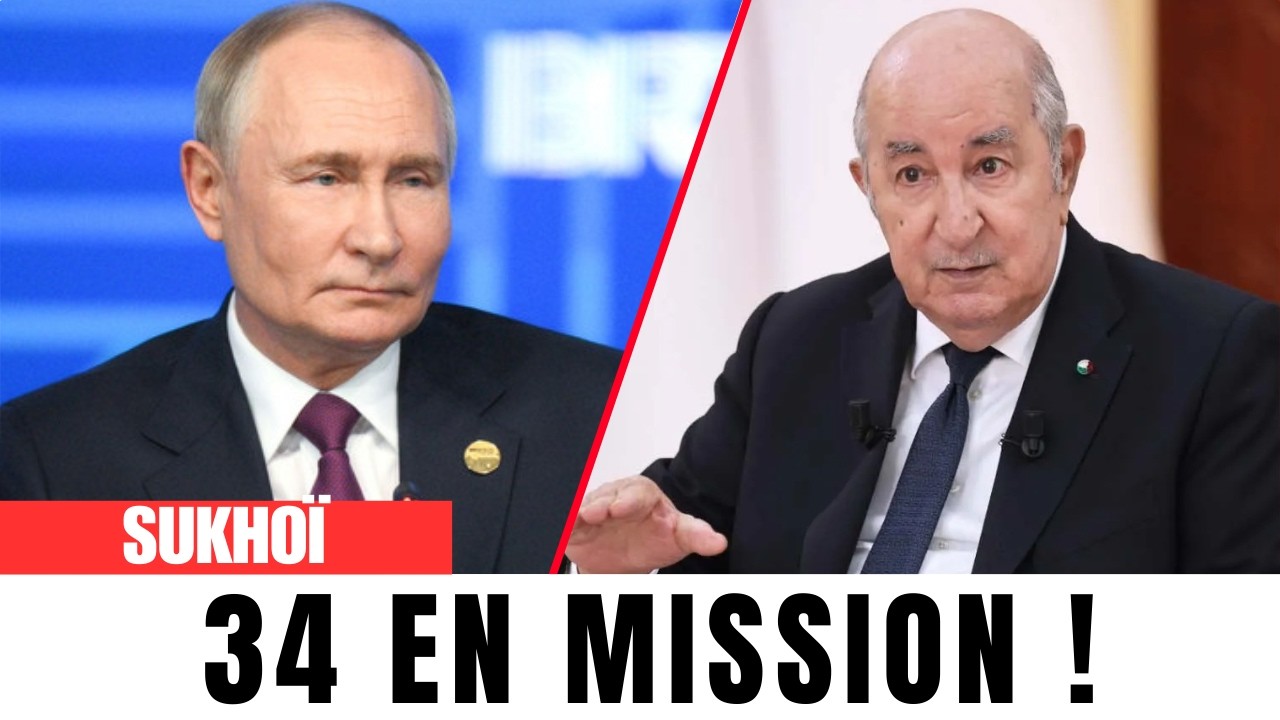 Poutine provoque Trump : un Sukhoï-34 reliera Moscou à Alger en vol direct